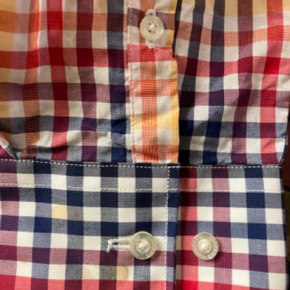 Toscano Colorful Plaid Shirt - Picture 5 of 5